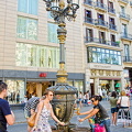 Font de Canaletes - a popular meeting point for locals. (2716 visits) Locals gather at this fountain to celebrate the victories of their Catalan football team.
[Las Rambl... Font de Canaletes - a popular meeting point for locals.