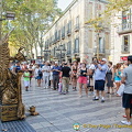 Las Ramblas: A popular basker