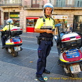 The Guardia Urbana on Las Ramblas
