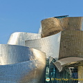 Guggenheim Bilbao: Every section of the building looks like a piece of artwork on its own