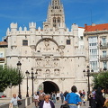Tony going to check out the Arco de Santa Maria