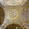 Burgos Cathedral: The Crossing - the magnificent star-ribbed central dome