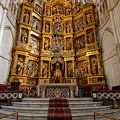 Burgos Cathedral: Great Altar in the apse of the central nave.