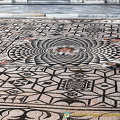 Close-up of the Roman mosaic in Carmona