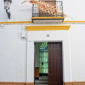 Interesting balcony decoration