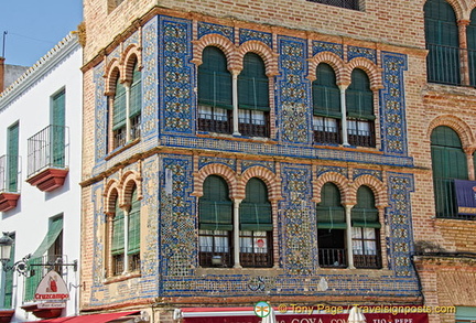 The tiles are from Cuenca