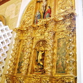 Gold gilded altar