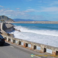 The beautiful Getaria coastline