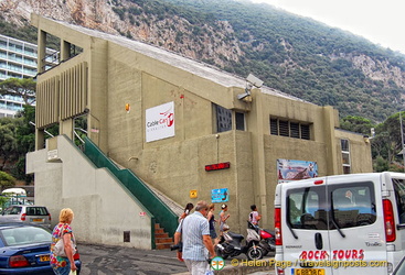 Gibraltar Cable Car station