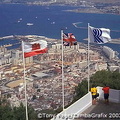 A birds eye view of Gibraltar airport, the beaches and Costa del Sol