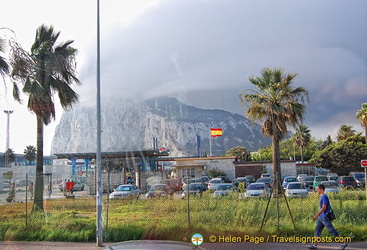 Arriving at Gibraltar