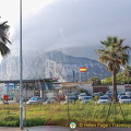 Arriving at Gibraltar
