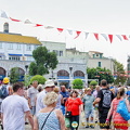 A very busy Grand Casemates Square