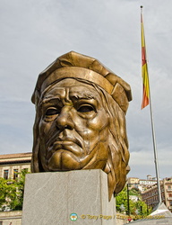 Bust of Christopher Columbus