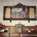Artwork in the entrance hall of Capilla Real