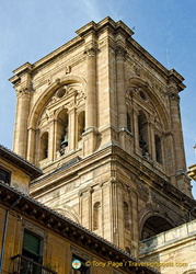 Bell tower of Granada Cathedral