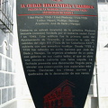 Granada city plaque