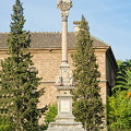 Hospital Real de Granada: Column of the Triumph of the Inmaculate Virgin, by Alonso de Mena (17th century)