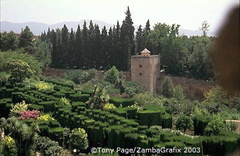 Jardin altos (upper gardens)
