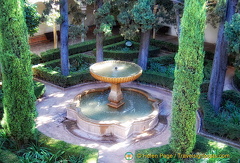 Alhambra water fountain