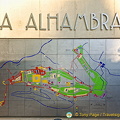 Map of The Alhambra