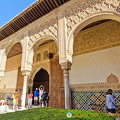 Arcades surrounding the Patio de los Arrayanes