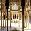 Patio de los Leones: View of the Lion courtyard