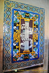 Beautiful tiles at the Alhambra