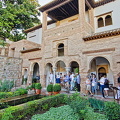 Palace of the Generalife: Court of the Main Canal - South pavilion