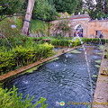 Generalife Palace: Patio de los Cipreses or Courtyard of the Sultana
