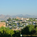 View of Albaicin from The Generalife