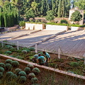 Work being done in this section of the Generalife