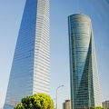 Madrid's modern high rise towers