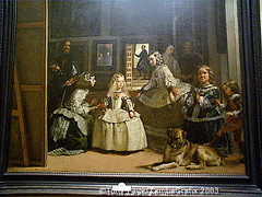 Las Meninas (1656) - Velazquez's painting of Infanta Margarita and her courtiers - in the Prado