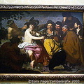 The Triumph of Bacchus (1628) - Velazquez's portrayal of the god of wine with a group of drunkards - The Prado