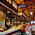 Visitors at the Mercado de San Miguel