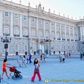 The Royal Palace in Madrid