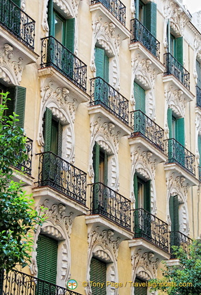 Beautiful balconies in San Miguel