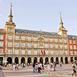 Madrid - Plaza Mayor and Restaurants