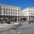 Puerto del Sol fountain