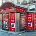 You can buy tickets for shows at this booth on Puerta del Sol