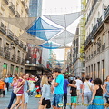 Calle de Preciados, a shopping street off the Puerta del Sol
