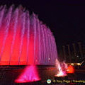 The Magic Fountain in one of its 30 arrangements