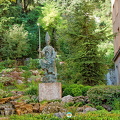 In the Abbot Oliba Square is this bronze statue dedicated to the Abbot, founder of the Monastery