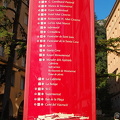 Information board for Monestir de Montserrar