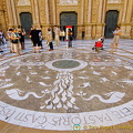 Inner courtyard of the Montserrat Monastery 