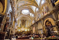 Montserrat Basilica interior