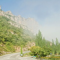 Montserrat in the clouds