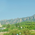 The Montserrat mountain range