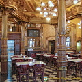 Restaurant area of the Cafe Iruña 